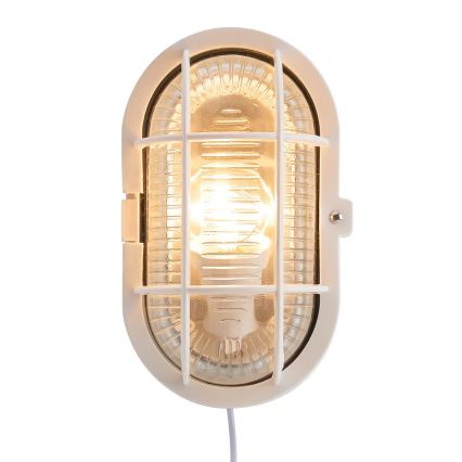 Nordlux - Lauko sieninis šviestuvas SKOTLAMPE 1xE27/60W/230V IP44 balta