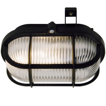Nordlux - Lauko sieninis šviestuvas SKOTLAMPE 1xE27/60W/230V IP44 juoda