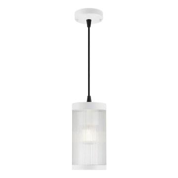 Nordlux - Lauko sietynas ant virvės COUPAR 1xE27/25W/230V IP33 balta