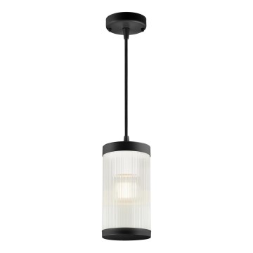 Nordlux - Lauko sietynas COUPAR 1xE27/25W/230V IP33 IP33 diametras 13 cm juoda