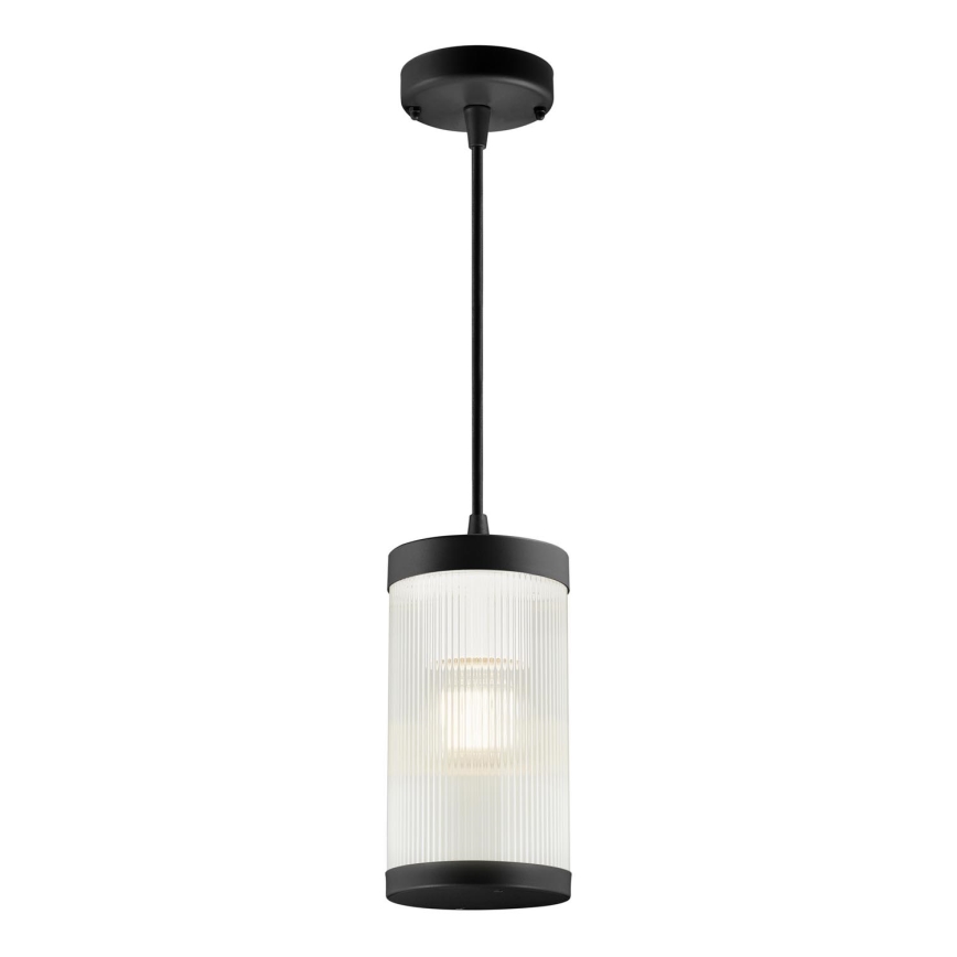 Nordlux - Lauko sietynas COUPAR 1xE27/25W/230V IP33 IP33 diametras 13 cm juoda