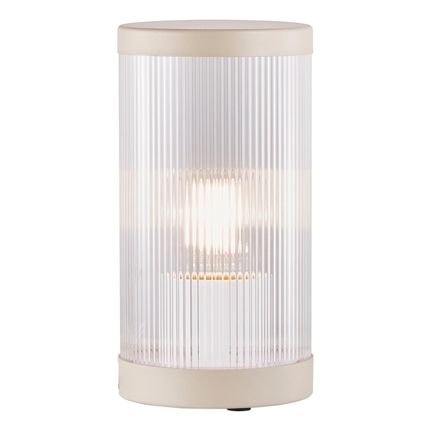 Nordlux - Lauko stalinis šviestuvas COUPAR 1xE27/25W/230V IP54 smėlio spalva