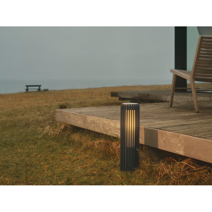 Nordlux - Lauko šviestuvas ALUDRA 1xE27/15W/230V IP44 antracitas 45,4 cm