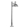 Nordlux - Lauko šviestuvas ARKI 1xE27/20W/230V IP54 100 cm sidabras