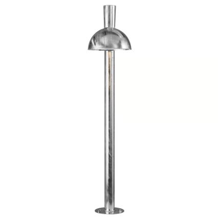 Nordlux - Lauko šviestuvas ARKI 1xE27/20W/230V IP54 100 cm sidabras