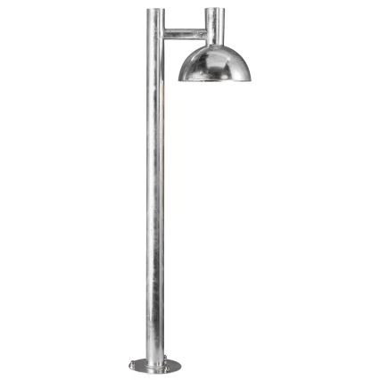 Nordlux - Lauko šviestuvas ARKI 1xE27/20W/230V IP54 100 cm sidabras