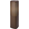 Nordlux - Lauko šviestuvas SIDARA 1xE27/15W/230V IP44 45 cm rudas