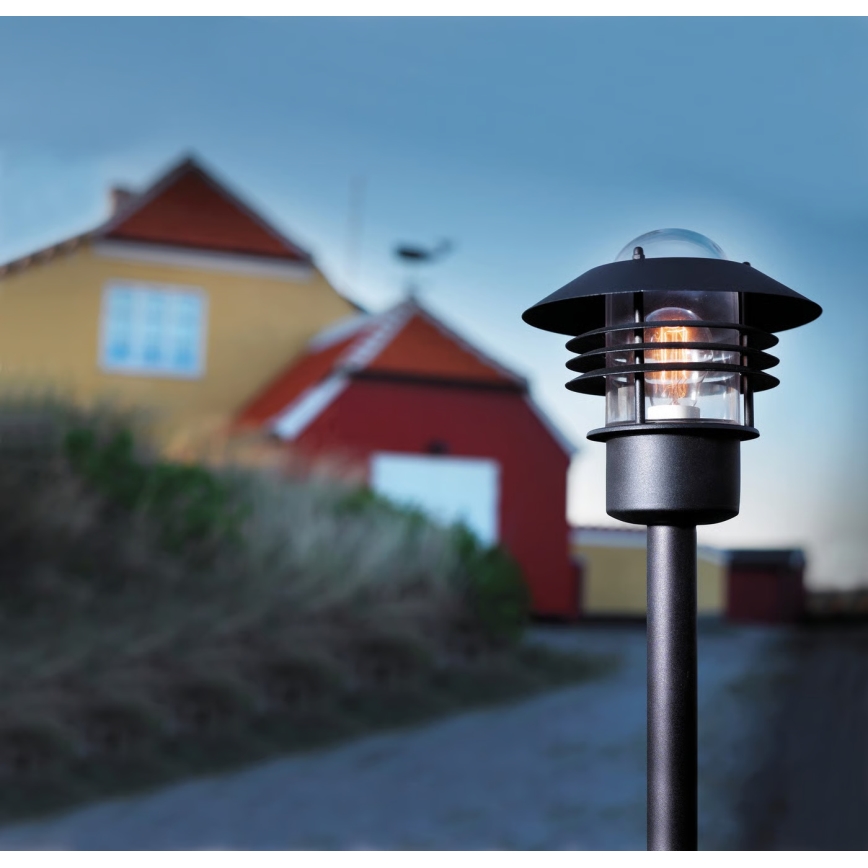 Nordlux - Lauko šviestuvas VEJERS 1xE27/60W/230V IP54 juoda