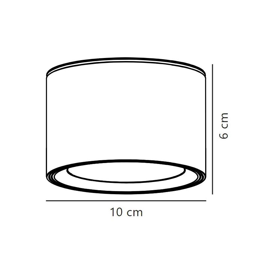 Nordlux - LED akcentinis šviestuvas FALLON LED/5,5W/230V juoda
