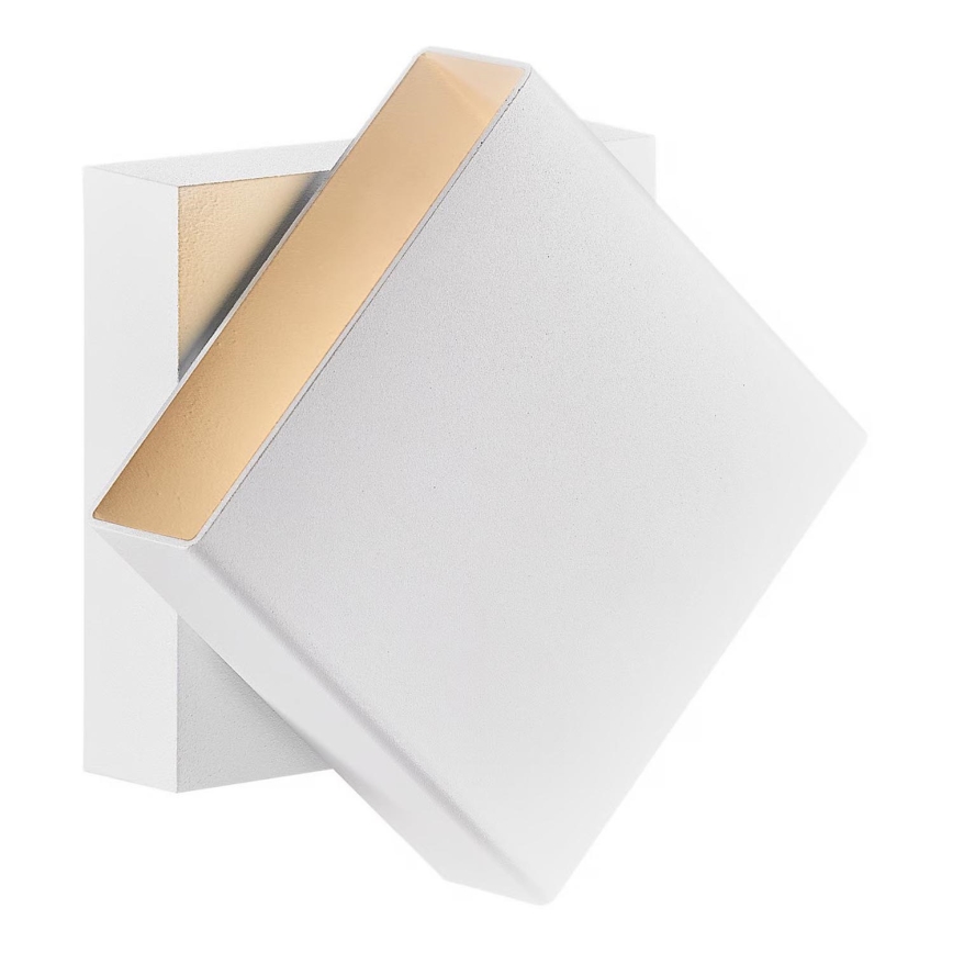 Nordlux - LED dimeriuojamas lauko sieninis šviestuvas TURN LED/13,8W/230V IP54 baltas