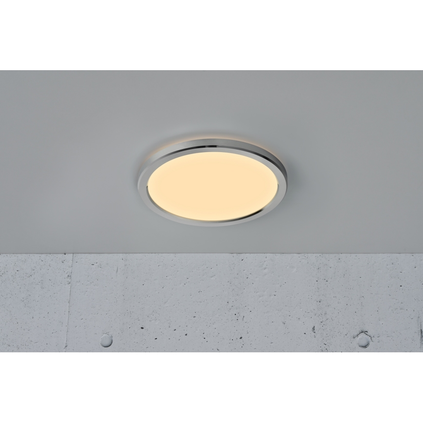 Nordlux - LED dimeriu reguliuojamas vonios lubinis šviestuvas OJA LED/14,5W/230V 3000/4000K IP54 skersmuo 30 cm