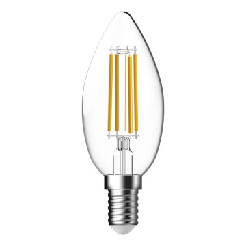 Nordlux - LED elektros lemputė FILAMENT C35 E14/5,9W/230V 4000K