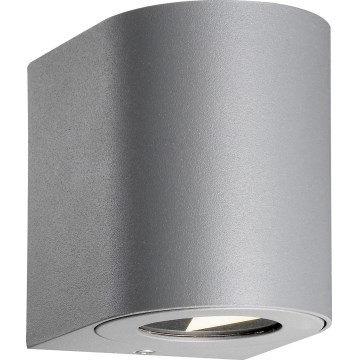 Nordlux - LED Lauko sieninis šviestuvas CANTO 2xLED/5,5W/230V IP44 pilka