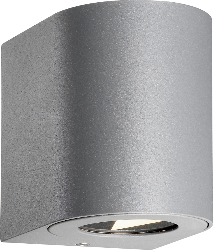 Nordlux - LED Lauko sieninis šviestuvas CANTO 2xLED/5,5W/230V IP44 pilka