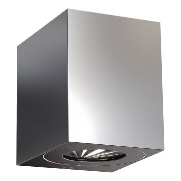 Nordlux - LED lauko sieninis šviestuvas CANTO 2xLED/5W/230V IP44 iš nerūdijančio plieno