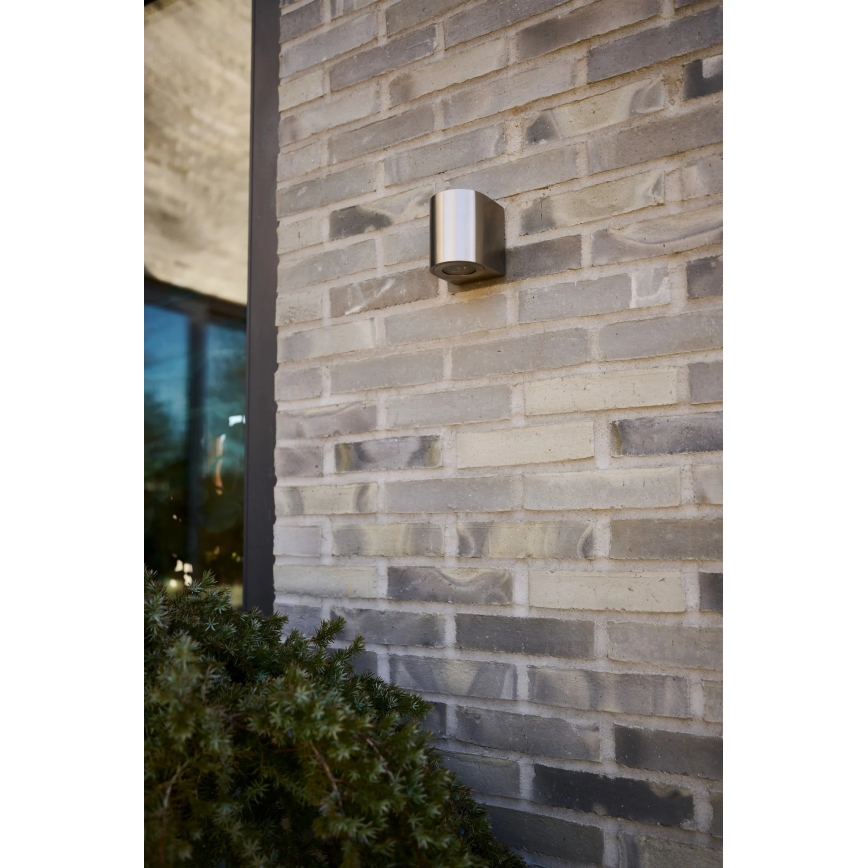 Nordlux - LED lauko sieninis šviestuvas CANTO 2xLED/6W/230V IP44 iš nerūdijančio plieno