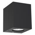 Nordlux - LED lauko sieninis šviestuvas CANTO 2xLED/6W/230V IP44 juoda
