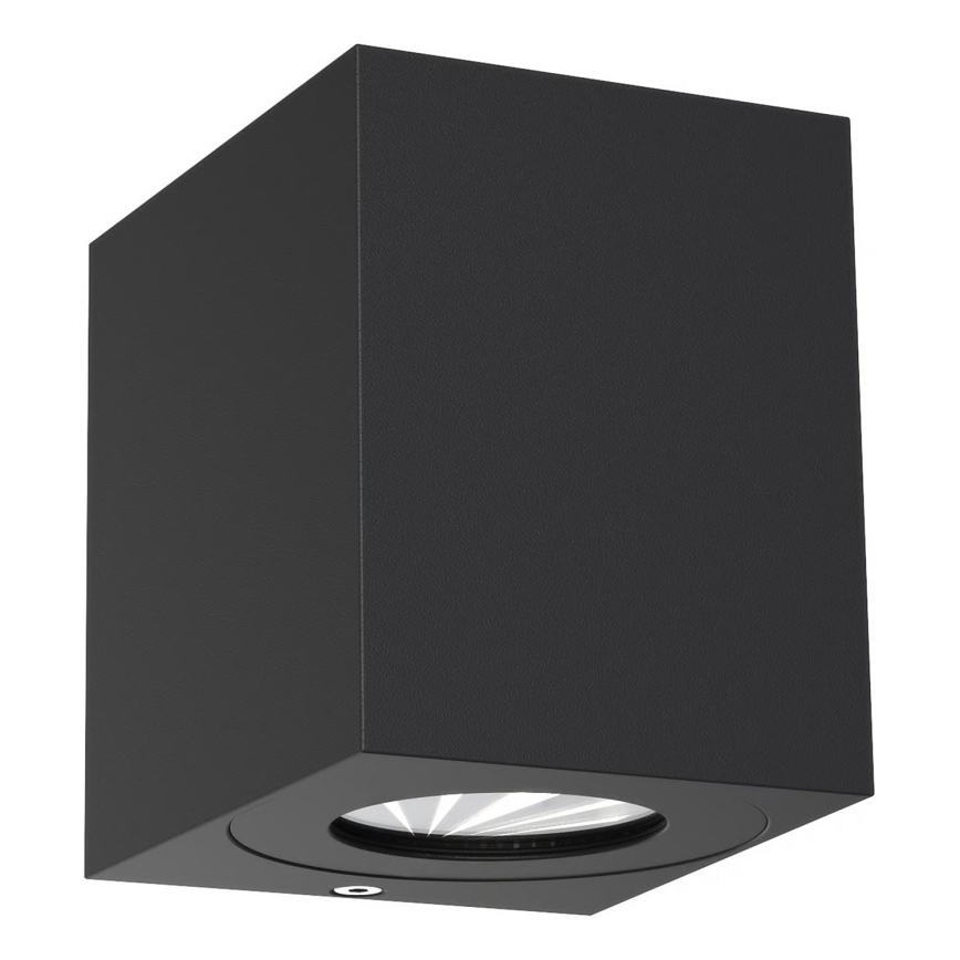 Nordlux - LED lauko sieninis šviestuvas CANTO 2xLED/6W/230V IP44 juoda