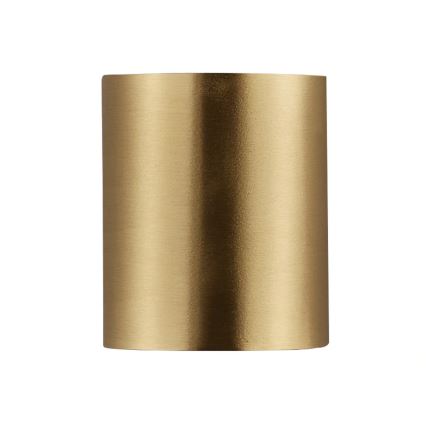 Nordlux - LED lauko sieninis šviestuvas CANTO 2xLED/6W/230V IP44 žalvaris