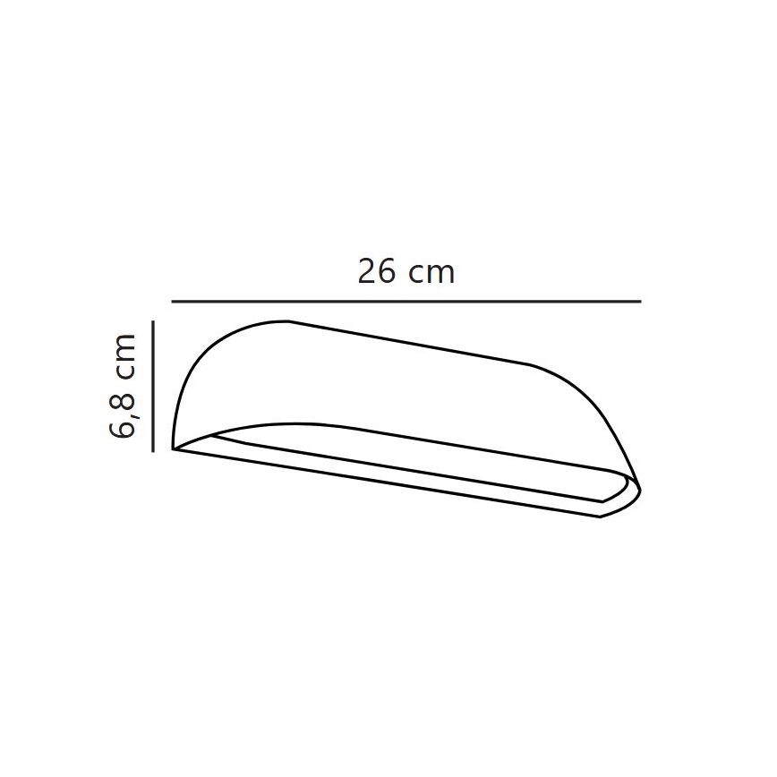 Nordlux - LED lauko sieninis šviestuvas FRONT LED/9,5W/230V IP44