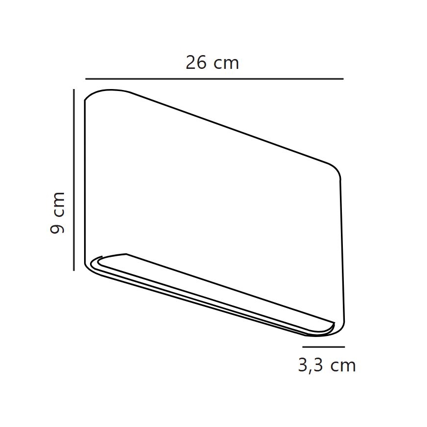Nordlux - LED lauko sieninis šviestuvas KINVER LED/10W/230V IP54 baltas
