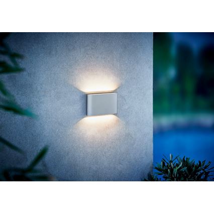 Nordlux - LED lauko sieninis šviestuvas KINVER LED/8,5W/230V IP54 baltas