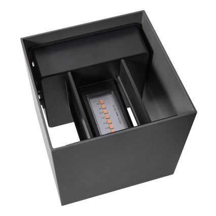 Nordlux - LED lauko sieninis šviestuvas MILDA LED/4,9W/230V IP44 antracitas