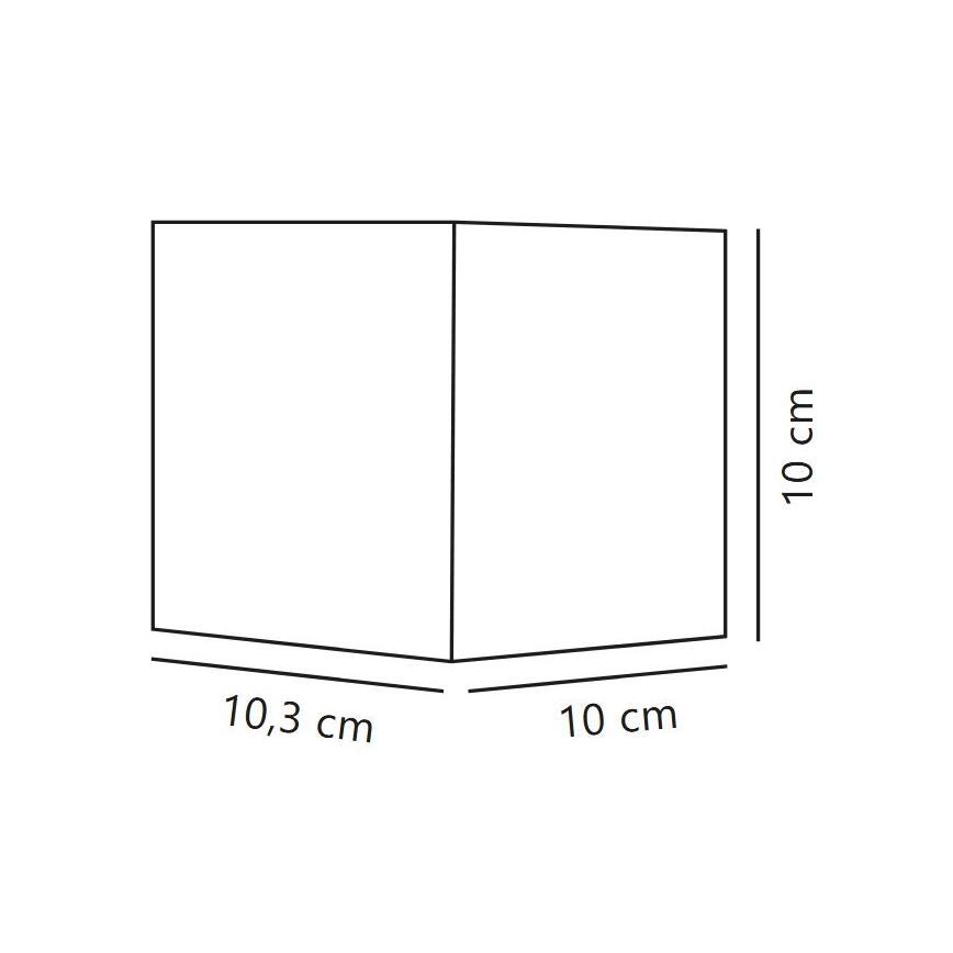 Nordlux - LED lauko sieninis šviestuvas MILDA LED/4,9W/230V IP44 antracitas