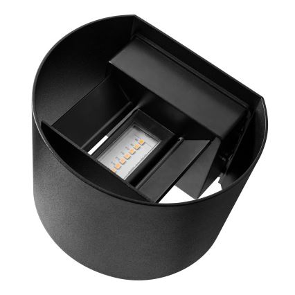Nordlux - LED lauko sieninis šviestuvas MILDA LED/4,9W/230V IP44 juodas