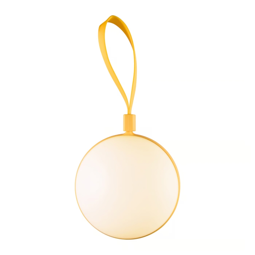 Nordlux - LED Nešiojama įkraunama lempa LED/1W/3,7V IP54 1500 mAh geltona