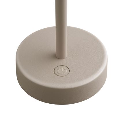 Nordlux - LED Pritemdoma įkraunama lauko stalinė lempa ELLEN LED/2,8W/3,7V IP44 smėlio spalva