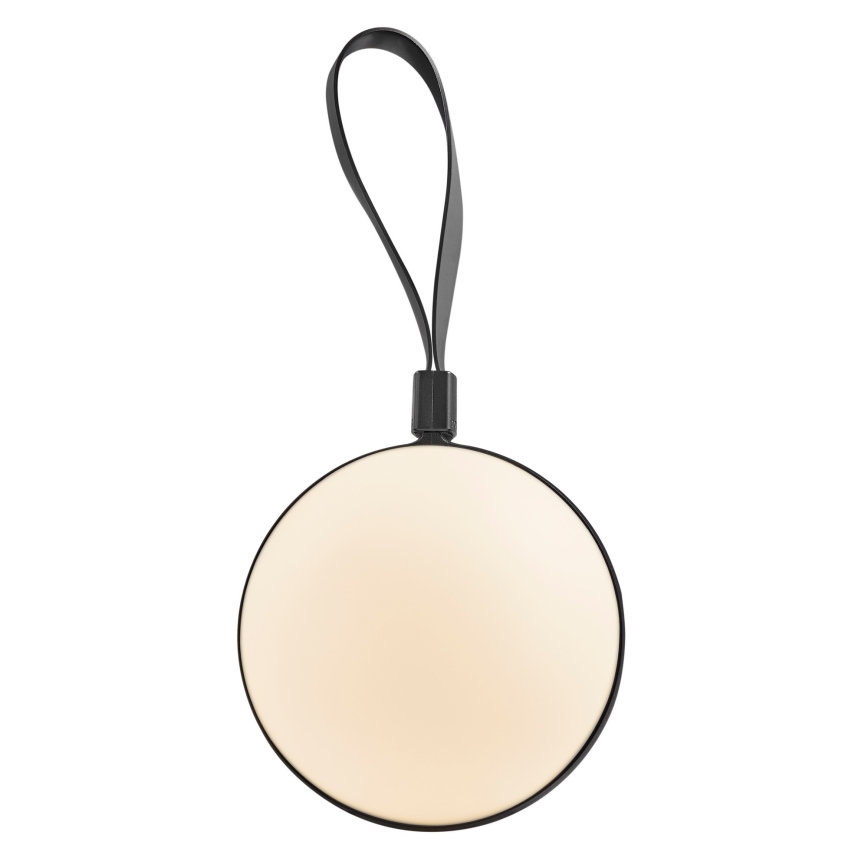 Nordlux - LED Pritemdomas lauko nešiojamas šviestuvas BRING TO-GO LED/1W/3,7V IP54 1500 mAh juoda
