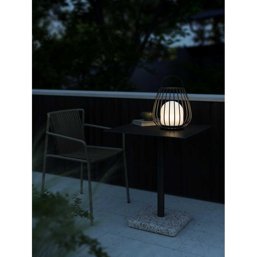 Nordlux - LED Pritemdomas lauko nešiojamas šviestuvas JIM TO-GO LED/3W/3,7V IP54 5000 mAh juoda