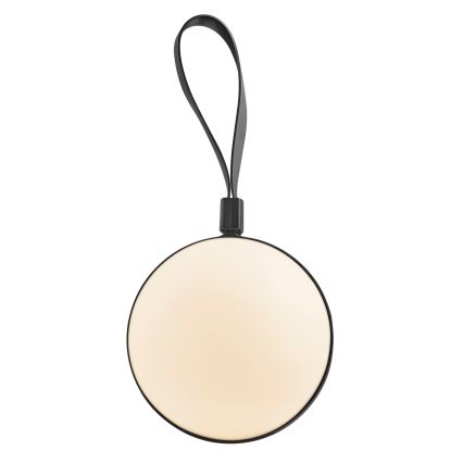 Nordlux – LED pritemdomas nešiojamas lauko šviestuvas BRING TO-GO LED/1W/3,7V IP54 juodas