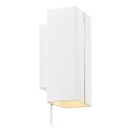 Nordlux - LED pritemdomas sieninis šviestuvas CURTIZ 2xLED/4,5W/230V balta