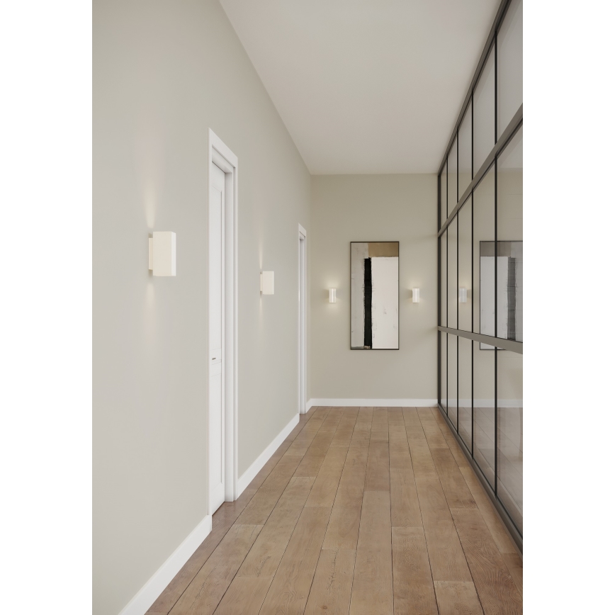 Nordlux - LED pritemdomas sieninis šviestuvas CURTIZ 2xLED/4,5W/230V balta