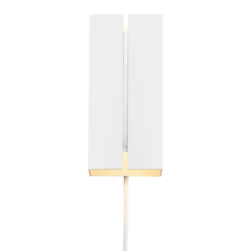 Nordlux - LED pritemdomas sieninis šviestuvas CURTIZ 2xLED/4,5W/230V balta