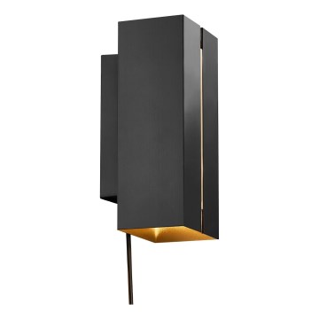 Nordlux - LED pritemdomas sieninis šviestuvas CURTIZ 2xLED/4,5W/230V juoda