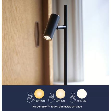 Nordlux - LED pritemdomas stalinis šviestuvas OMARI LED/3,2W/230V juoda