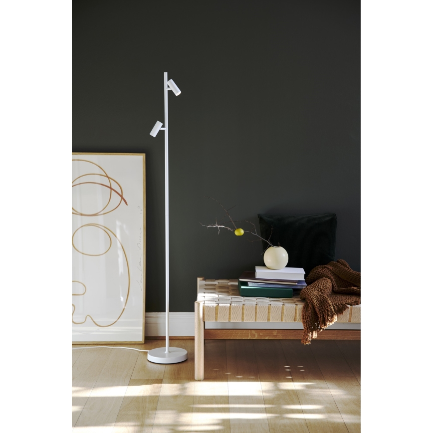 Nordlux - LED pritemdomas jutiklinis toršeras OMARI 2xLED/3,2W/230V baltas