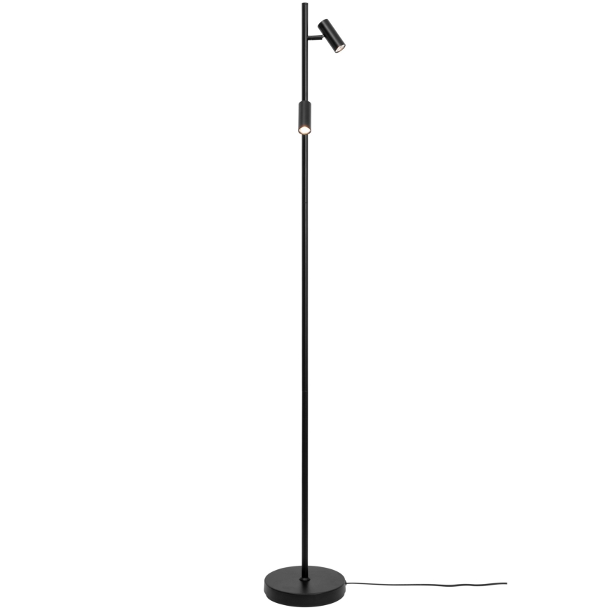 Nordlux - LED pritemdomas jutiklinis toršeras OMARI 2xLED/3,2W/230V juodas