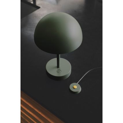 Nordlux - LED Reguliuojama įkraunama lauko stalo lempa ELLEN LED/2,8W/3,7V IP44 žalia