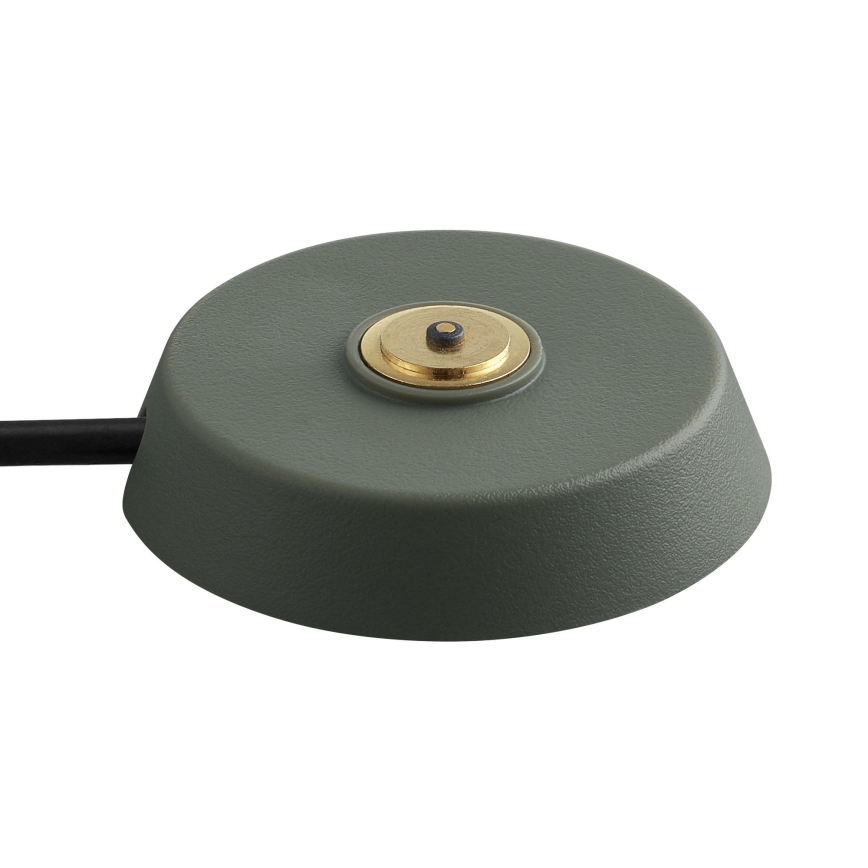 Nordlux - LED Reguliuojama įkraunama lauko stalo lempa ELLEN LED/2,8W/3,7V IP44 žalia
