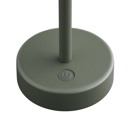 Nordlux - LED Reguliuojama įkraunama lauko stalo lempa ELLEN LED/2,8W/3,7V IP44 žalia