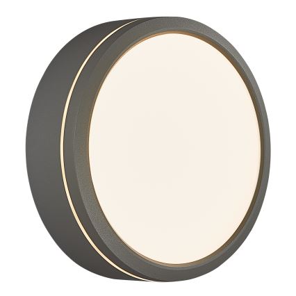 Nordlux - LED Reguliuojamas lauko sieninis šviestuvas AVA SMART LED/9,5W/230V 2700K IP54 pilka