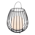 Nordlux - LED reguliuojamas nešiojamas lauko šviestuvas JIM TO-GO LED/3W/3,7V IP54 5000 mAh juodas