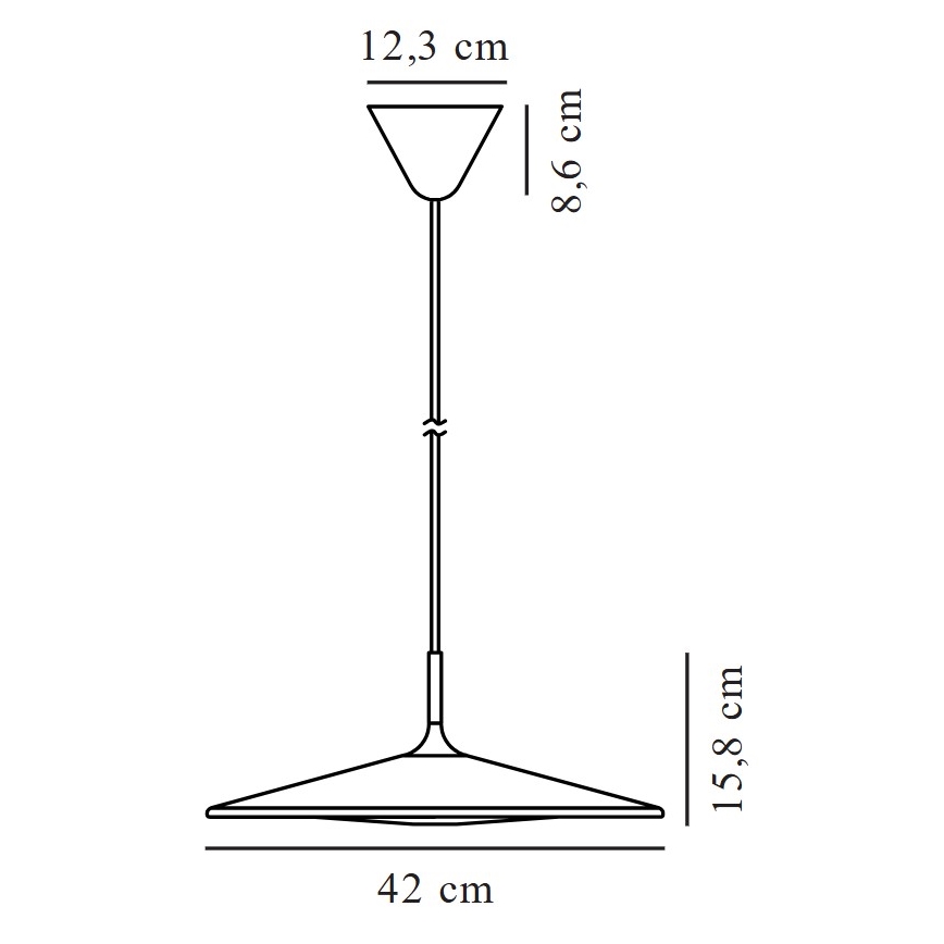 Nordlux - LED Reguliuojamas pakabinamas sietynas BALANCE LED/230V 2700K juoda