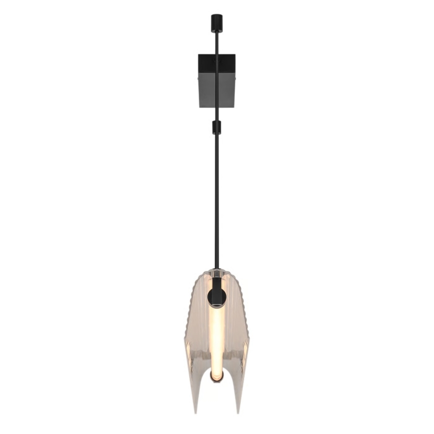 Nordlux - LED reguliuojamas pakabinamas šviestuvas su laidu ALIANI LED/20W/230V 3000K 100 cm juodas/skaidrus