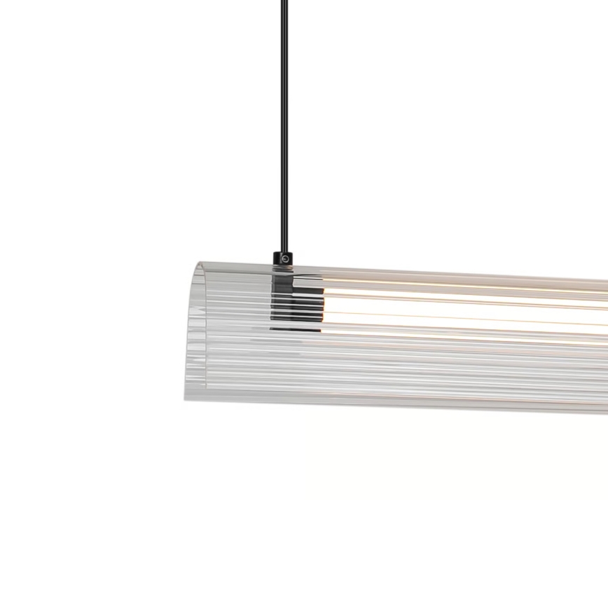 Nordlux - LED reguliuojamas pakabinamas šviestuvas su laidu ALIANI LED/20W/230V 3000K 100 cm juodas/skaidrus