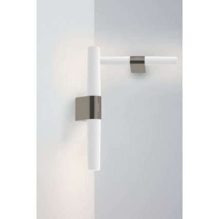Nordlux - LED Reguliuojamas vonios veidrodžio apšvietimas HELVA LED/9,5W/230V IP44 3000/4000K CRI 90 matinis chromas